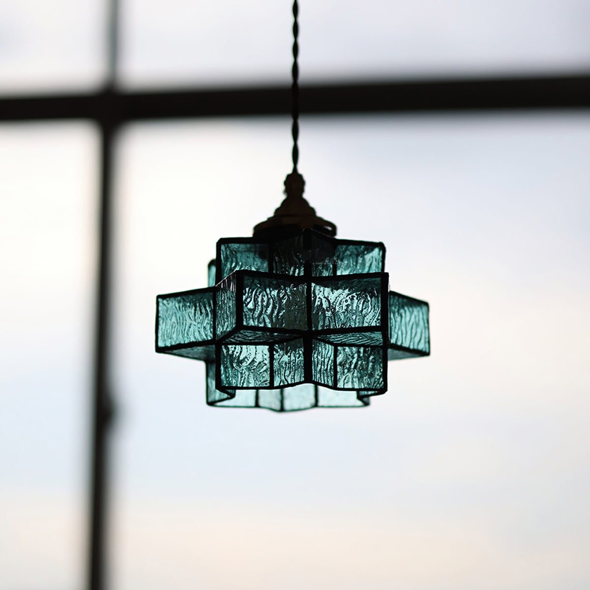 Mosaic lampă suspendată