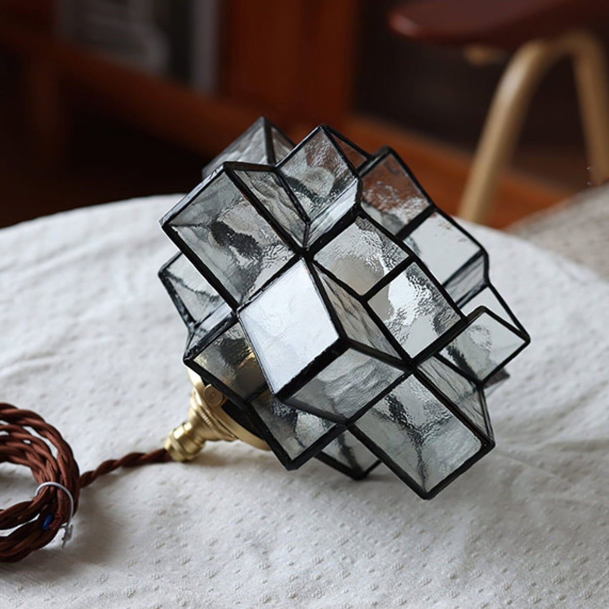 Mosaic lampă suspendată