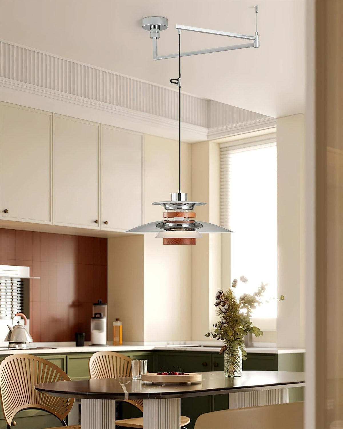Calelette Swing Arm lampă suspendată