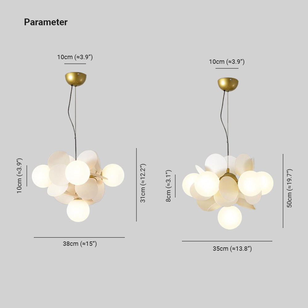 Nexen candelabru cu Ramură Florită Multicolorată pentru living