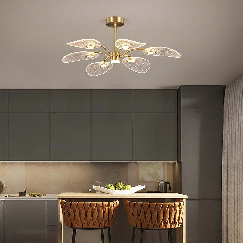 Arisha Art Deco candelabru metal/ auriu