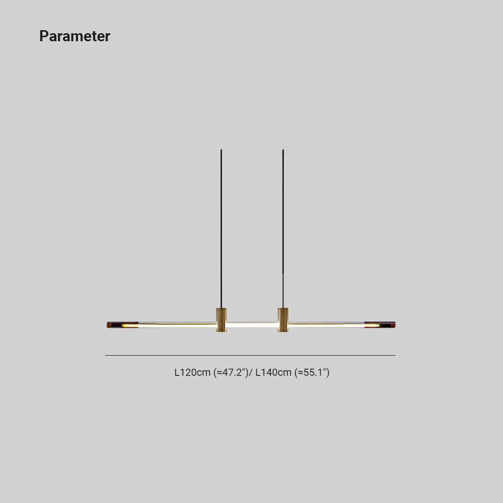 Arisha lampă suspendată minimalistă Liniară pentru Sufragerie/Bar