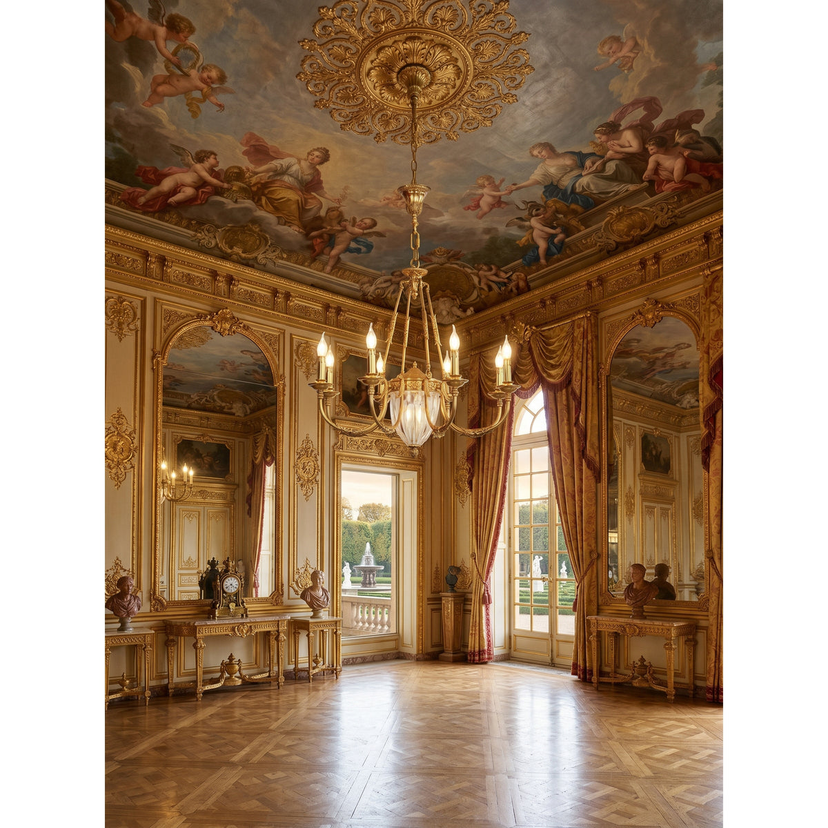 Valerix candelabru din alamă