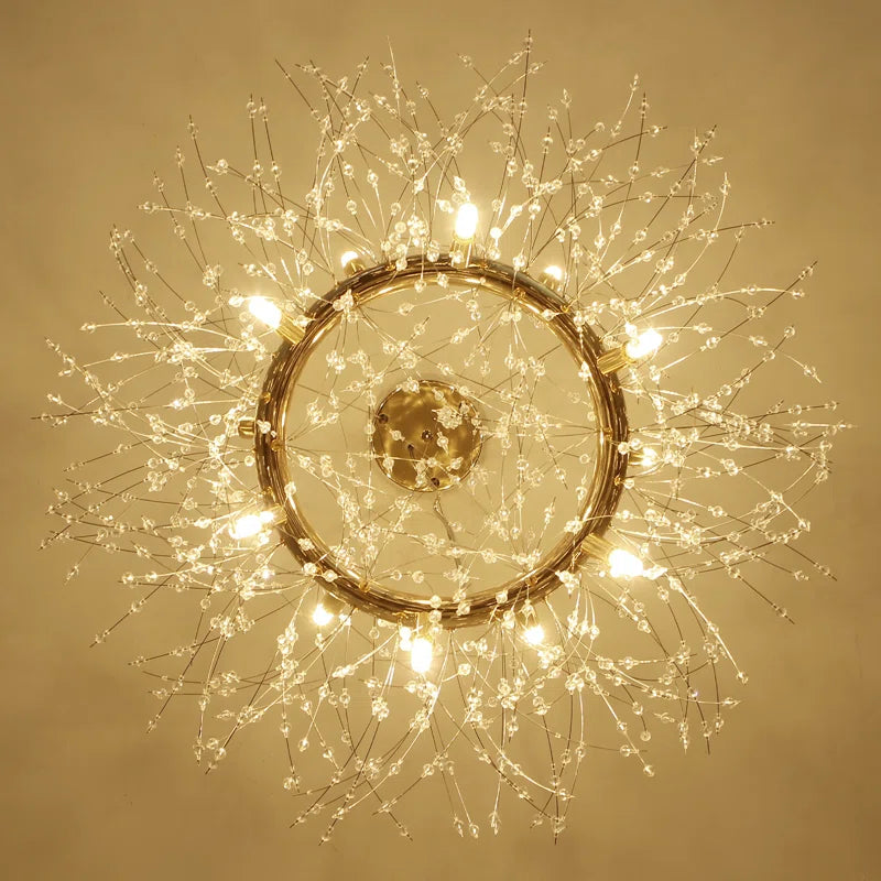 Arisha modern Dandelion LED lampă suspendată cu abajur pentru dormitor/living