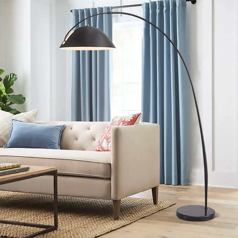 Avi lampadar modern cu Tije de Suspendare din metal, negru