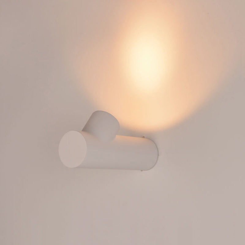 Ray modern Waterproof Outdoor Wall Lighting, alb & negru