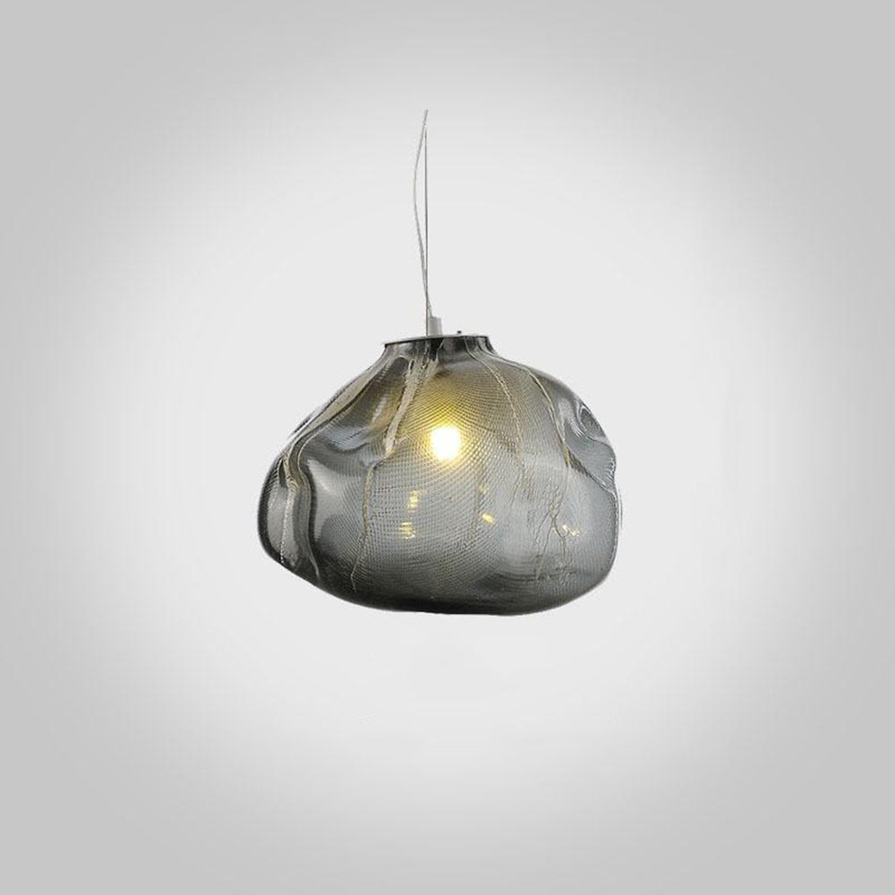 Avi lampă suspendată minimalistă cu Abajur Sferic din sticlă, Culoare 3