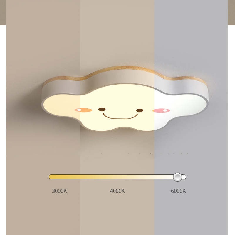 Arisha plafonieră LED Creativă cu Formă de Nor pentru Camera Copiilor