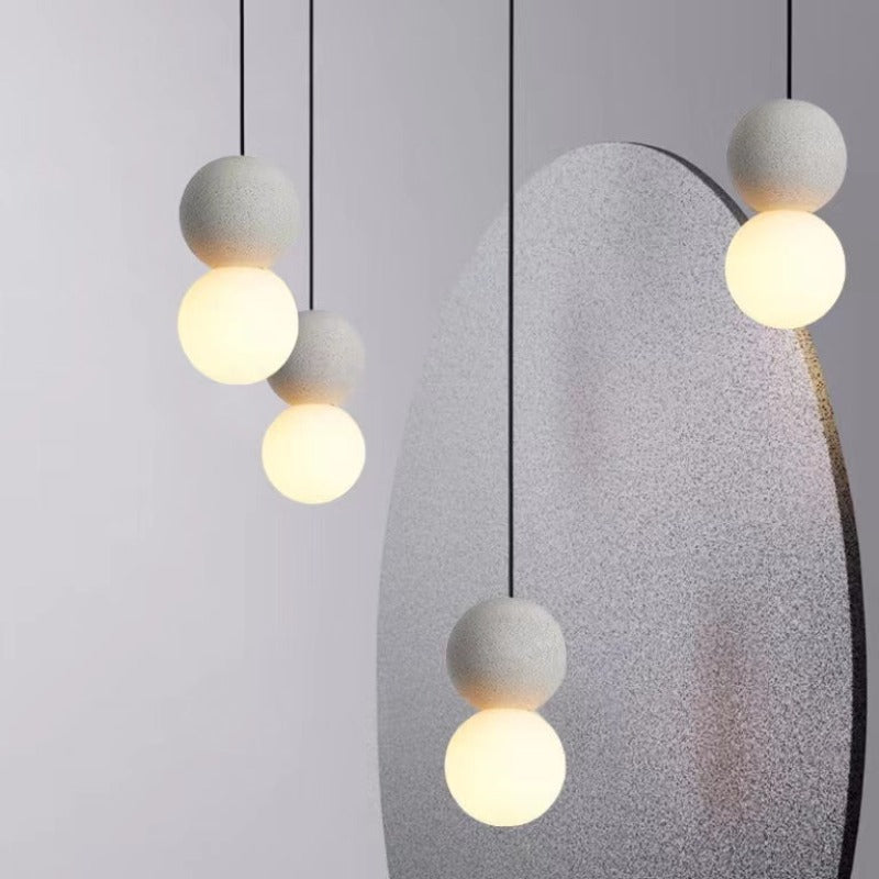 Avi lampă suspendată neagră din metal, modernă, LED, pentru dormitor și living