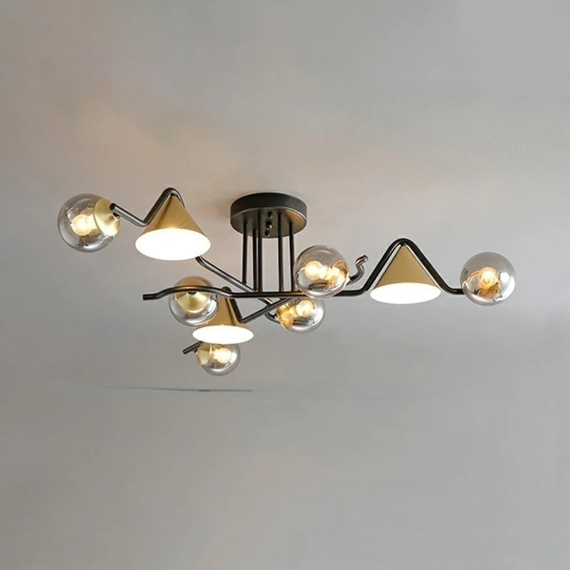 Arisha plafonieră aplicată LED Design pentru dormitor/living