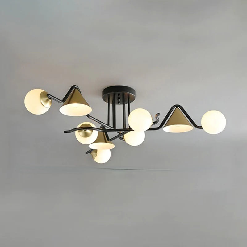 Arisha plafonieră aplicată LED Design pentru dormitor/living