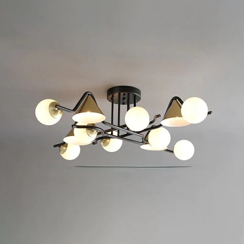 Arisha plafonieră aplicată LED Design pentru dormitor/living