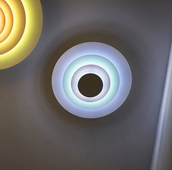 Aria Circular 3-în-1 aplică de perete cu LED colorată