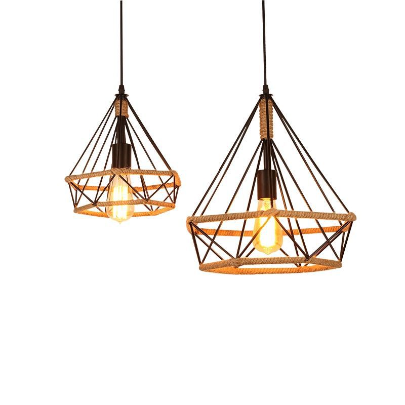 Epoch Countryside Diamond lampă suspendată metal negru Bucătărie/Cafenea