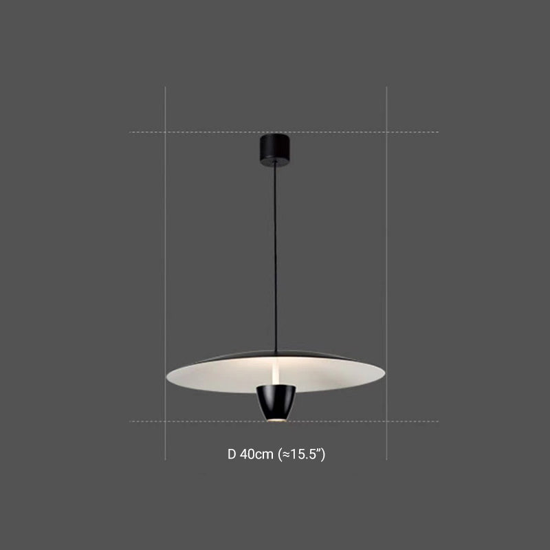 Arisha modern Nordic Cluster lampă suspendată, negru Formă Hat