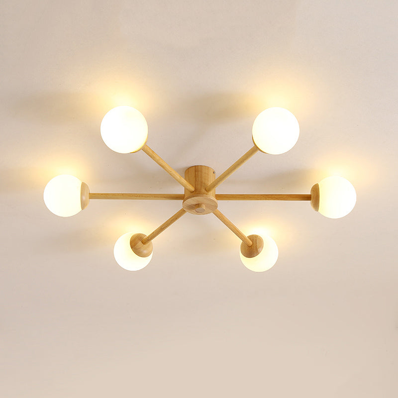 Muto lampă de tavan, Intensitate reglabilă 6/8 surse de lumină