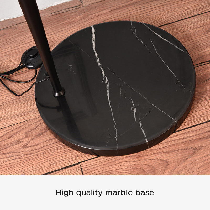 Avi lampadar modern cu Tije de Suspendare din metal, negru