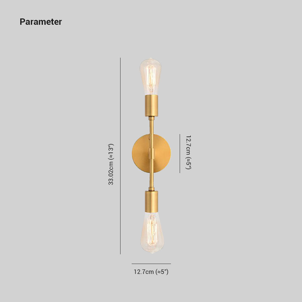 Silva aplică de perete modernă minimalistă, metal, negru/argintiu/auriu, baie