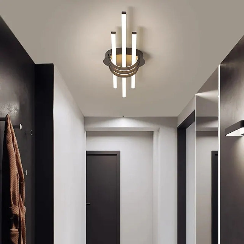 Arisha plafonieră LED modernă neagră/albă living