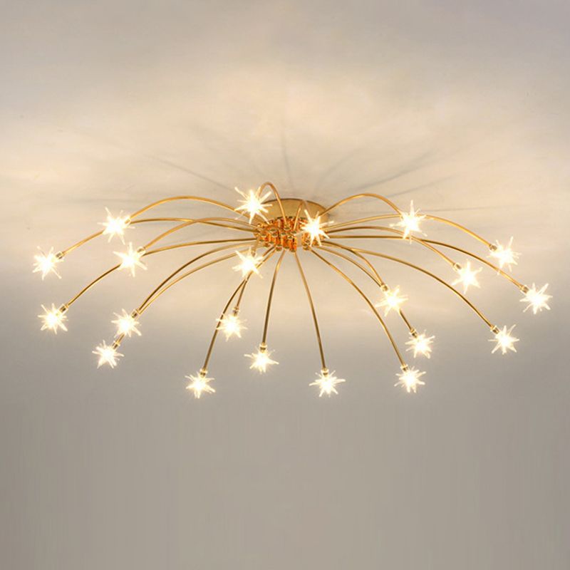 Arisha plafonieră aplicată Art Deco Starry