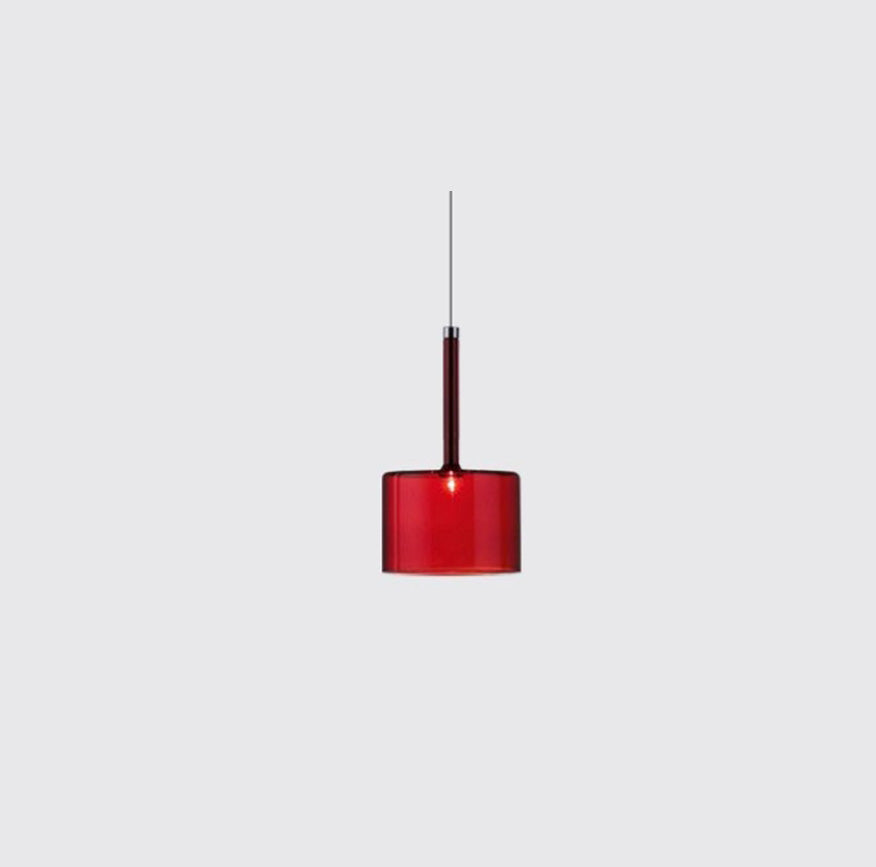 Valentina lampă suspendată minimalistă modernă din sticlă cu LED, 3 Stil