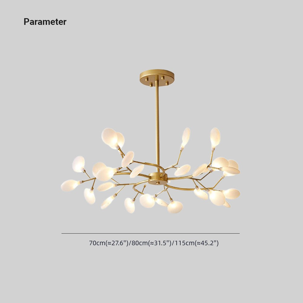 Olivia candelabru unic de ramură Art Deco Firefly Sputnik