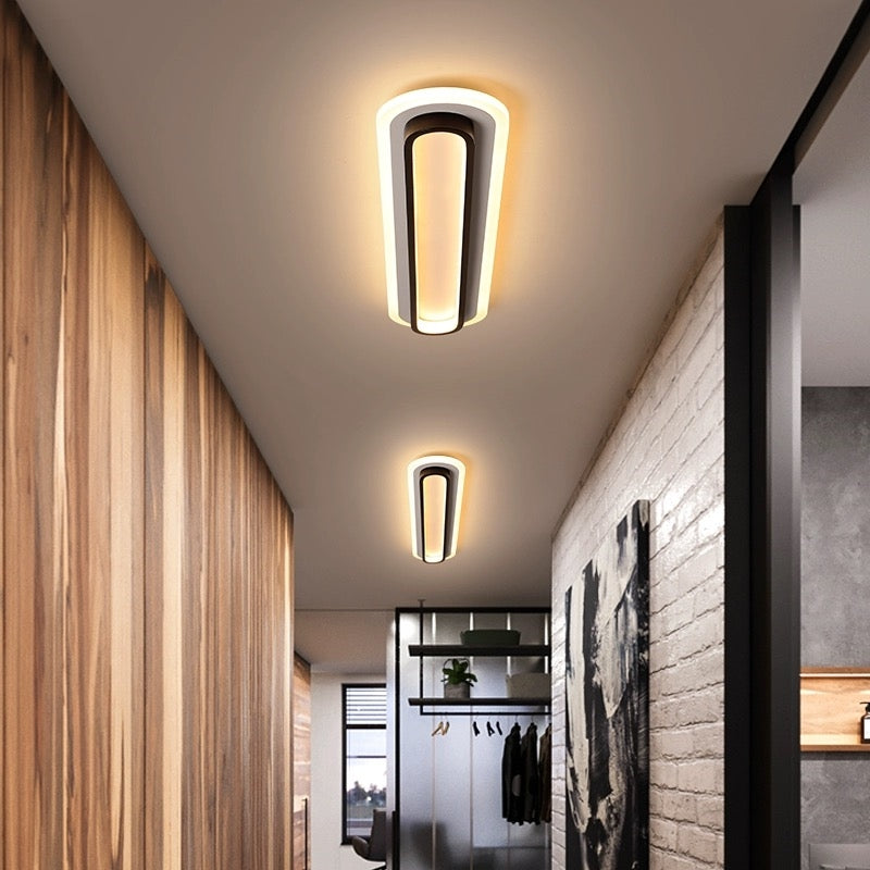 Arisha plafonieră modernă Liniară metal/Acric