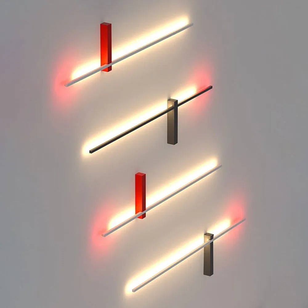 Arisha aplică de perete minimalist Linear Multi-Culoare