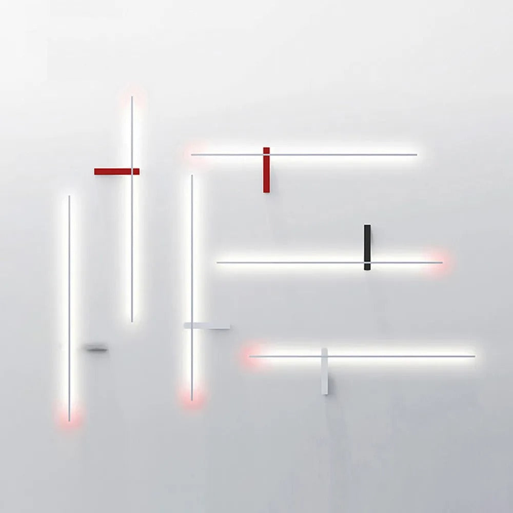 Arisha aplică de perete minimalist Linear Multi-Culoare