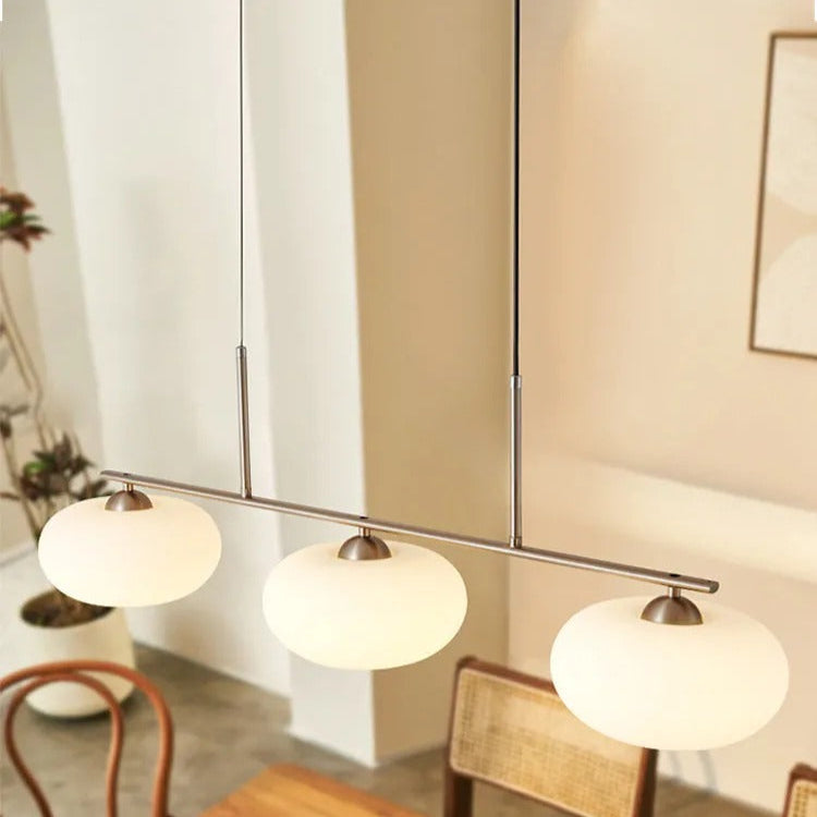 Candy Cream Cluster lampă suspendată 3 surse de lumină, în culoare crem