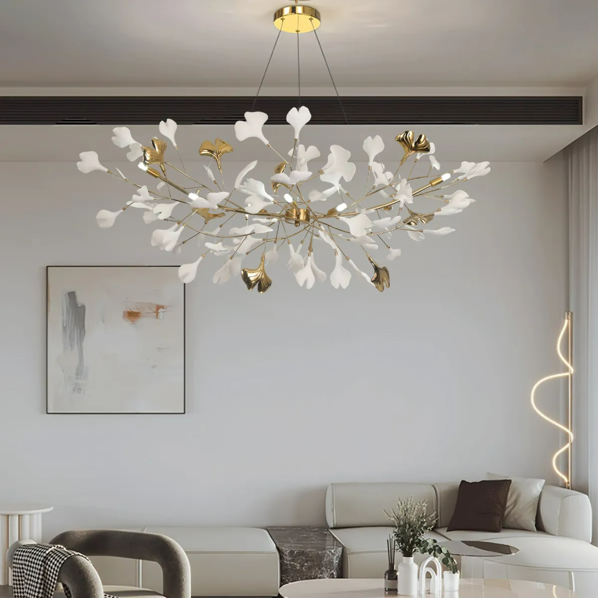 Metr candelabru de lux Ceramics living U arc formă
