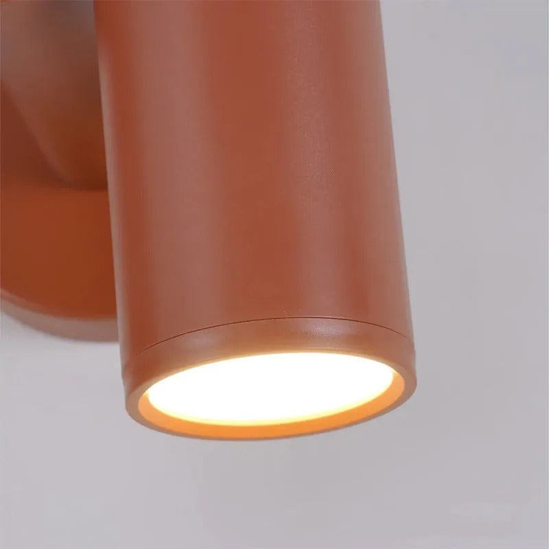 Arisha aplică de perete Design U LED metal, negru/Albastru/Gri/Roșu, dormitor