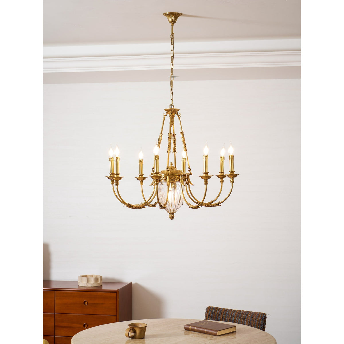 Valerix candelabru din alamă