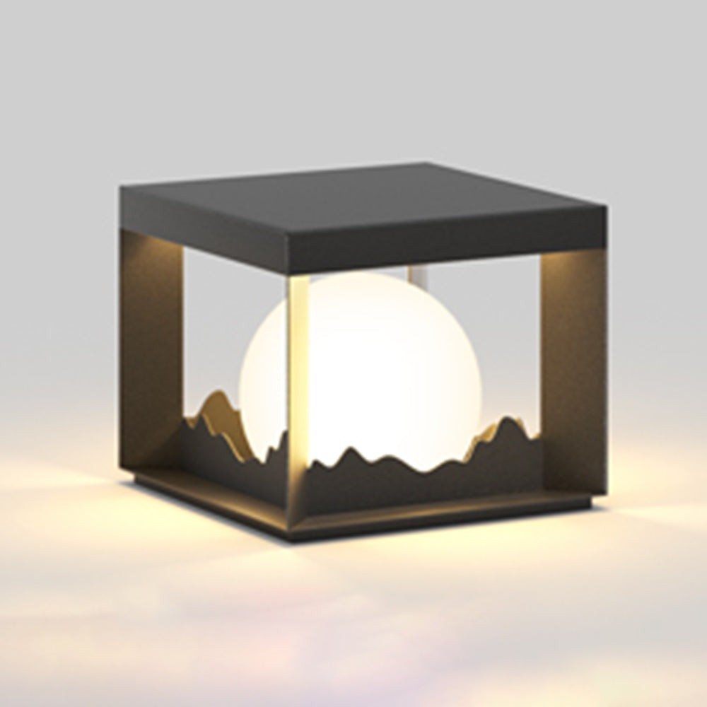 Ray modern Mountain metal Outdoor Lamp, lumină caldă