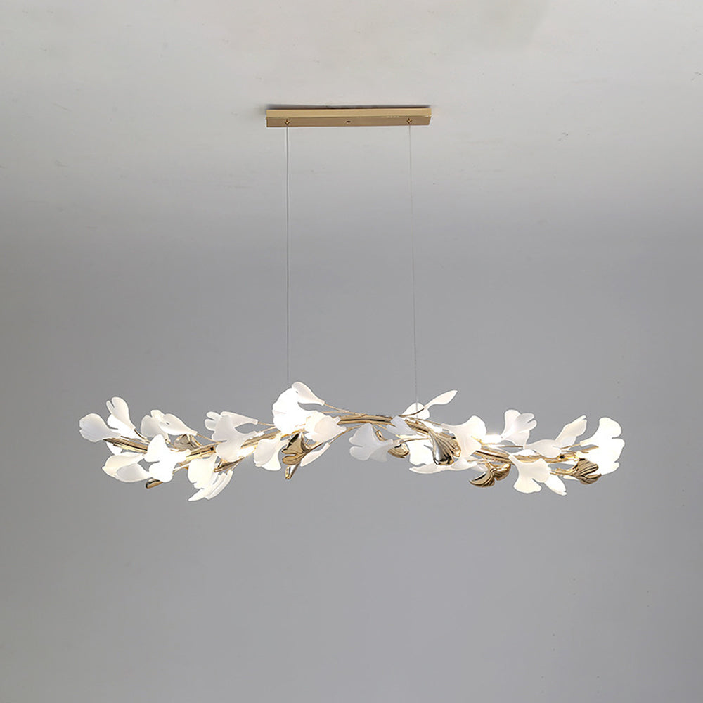 Olivia candelabru auriu din metal și ceramică, modern, în stil Art Deco