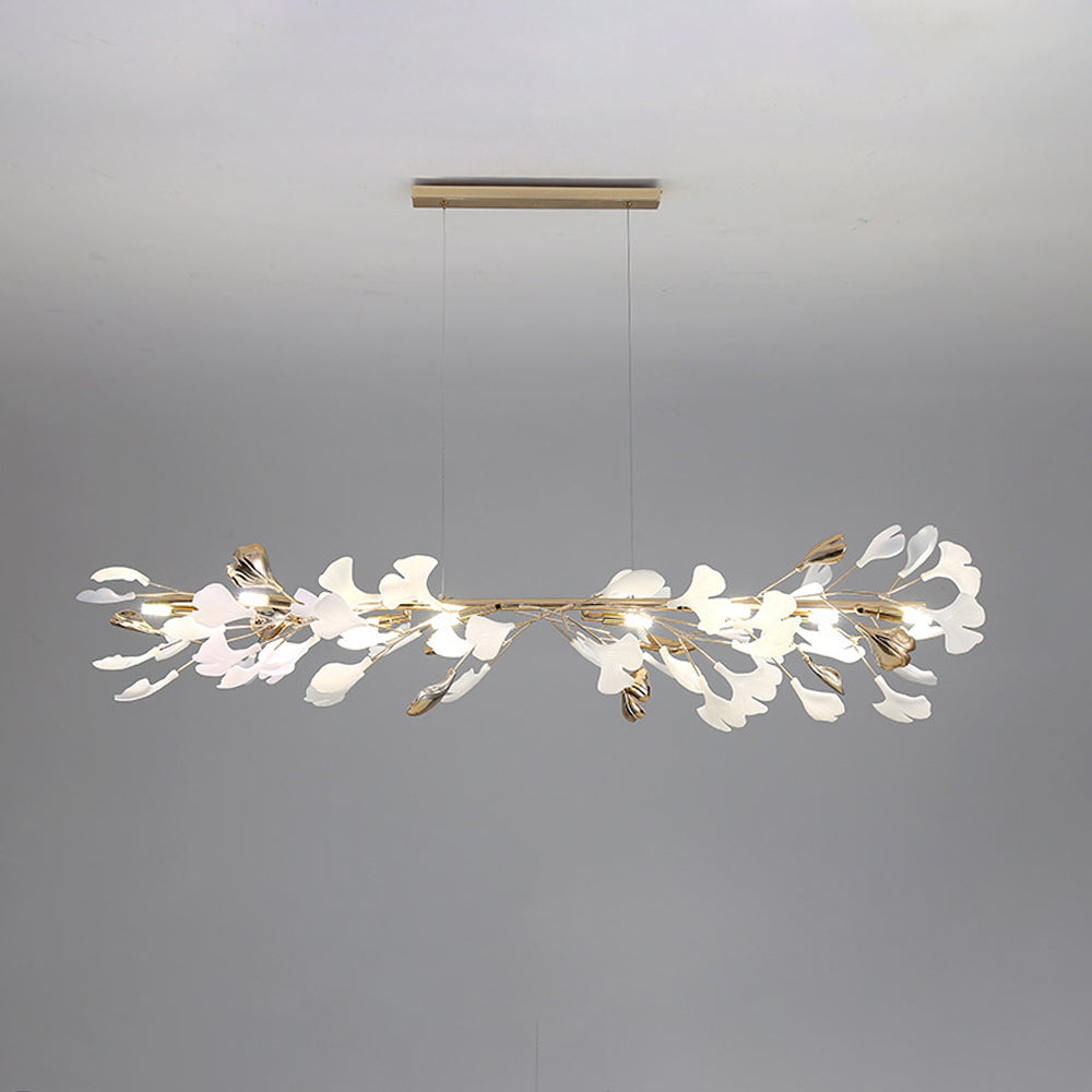 Olivia candelabru auriu din metal și ceramică, modern, în stil Art Deco